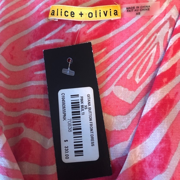Alice + Olivia Guyana Button Down Dress - Picture 3 of 8